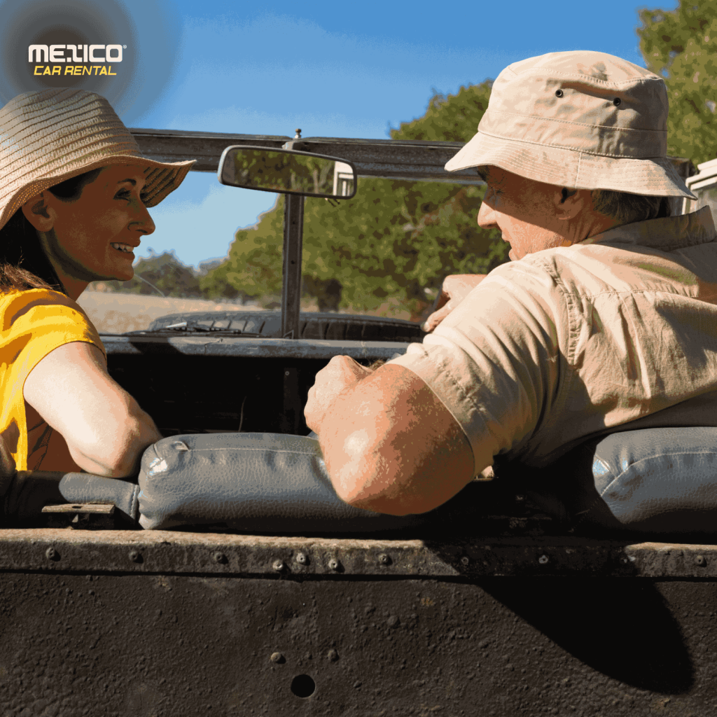 manejando en mineral de Pozos - México car rental